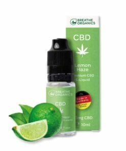 Premium CBD E-Liquid Breathe Organics Lemon Haze