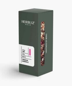 Rose CBD Premium Badesalz mit 150mg CBD von Herbliz