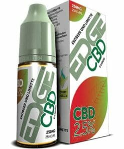 250 mg CBD E-Liquid Erdbeer-Limette von Edge