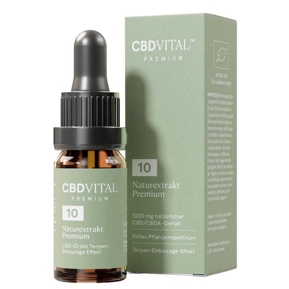 CBD Vital CBD Öl 10% Naturextrakt Premium
